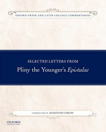 Selected Letters from Pliny the Younger's Epistulae book cover