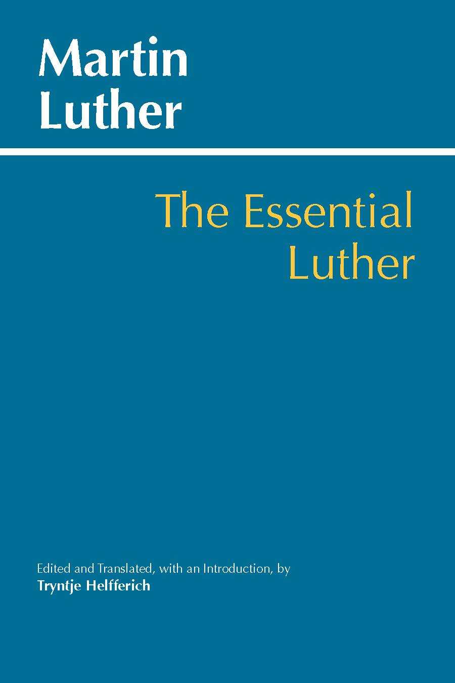 The Essential Luther book cover