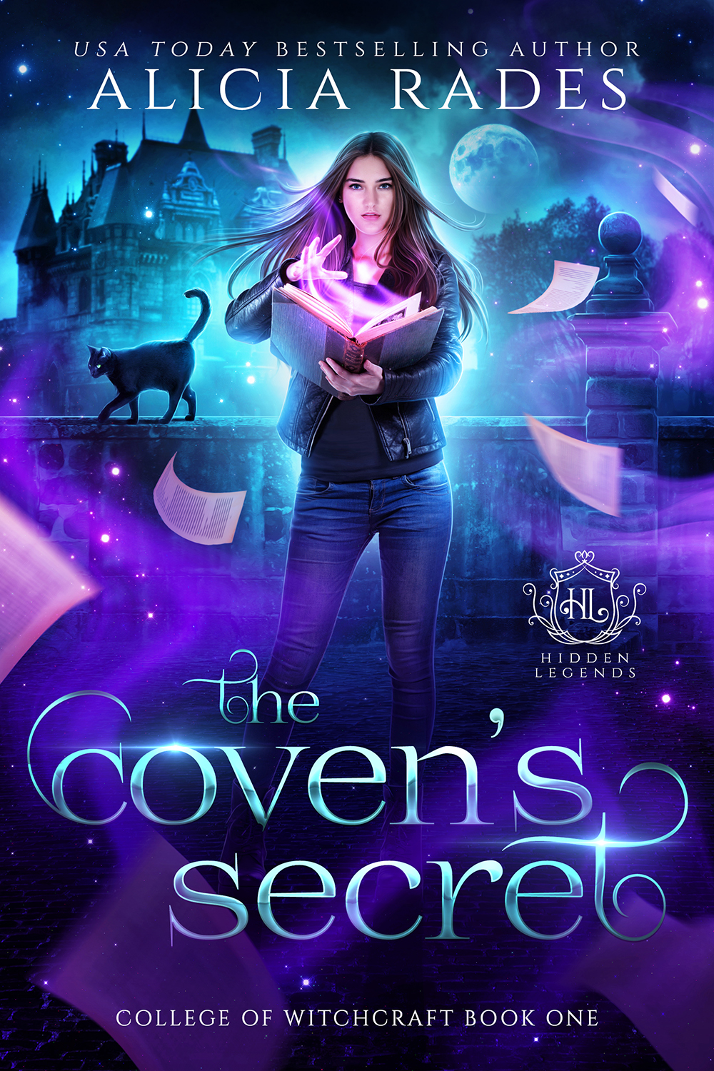 Hidden Legends: College of Witchcraft book cover 1