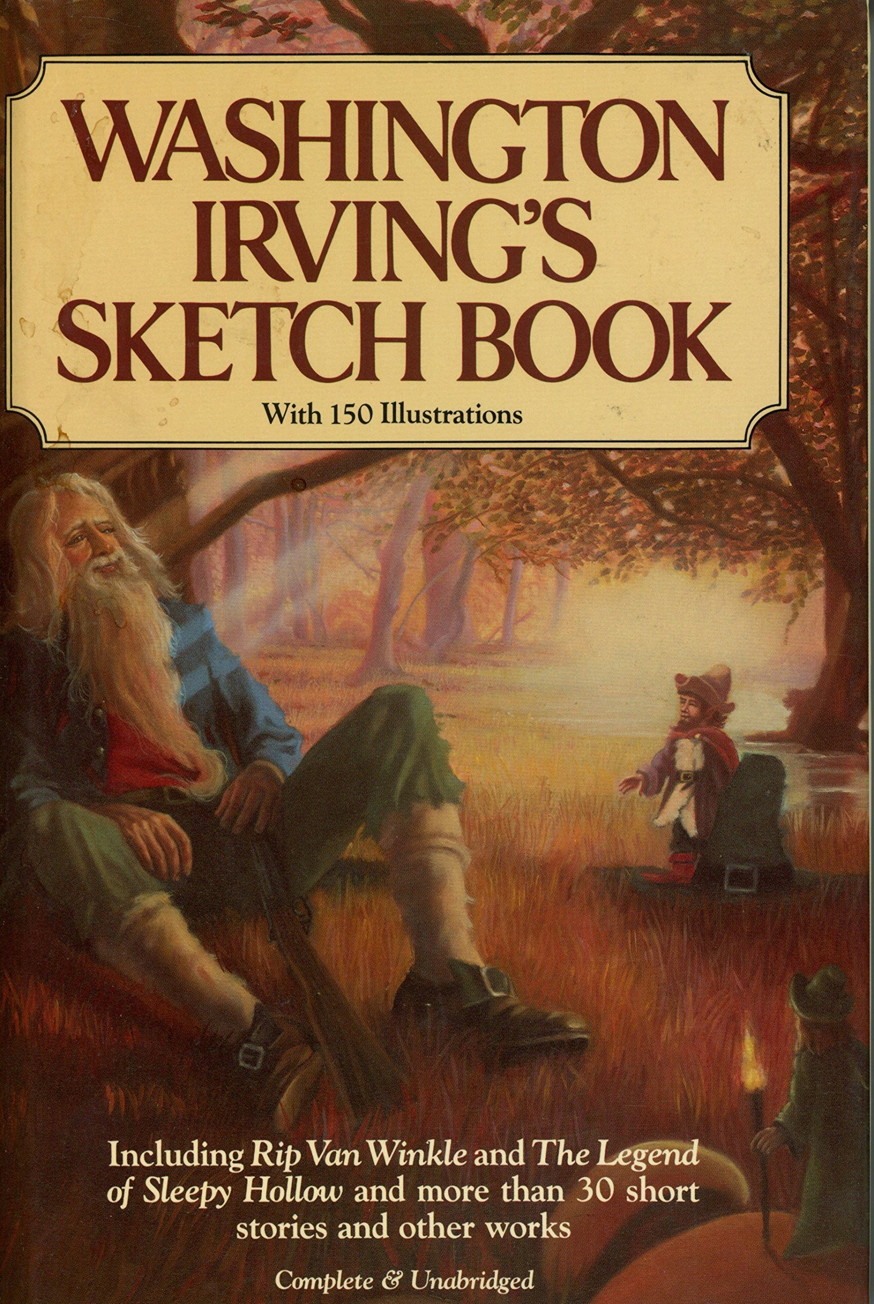 Washington Irving's Sketch Book book cover
