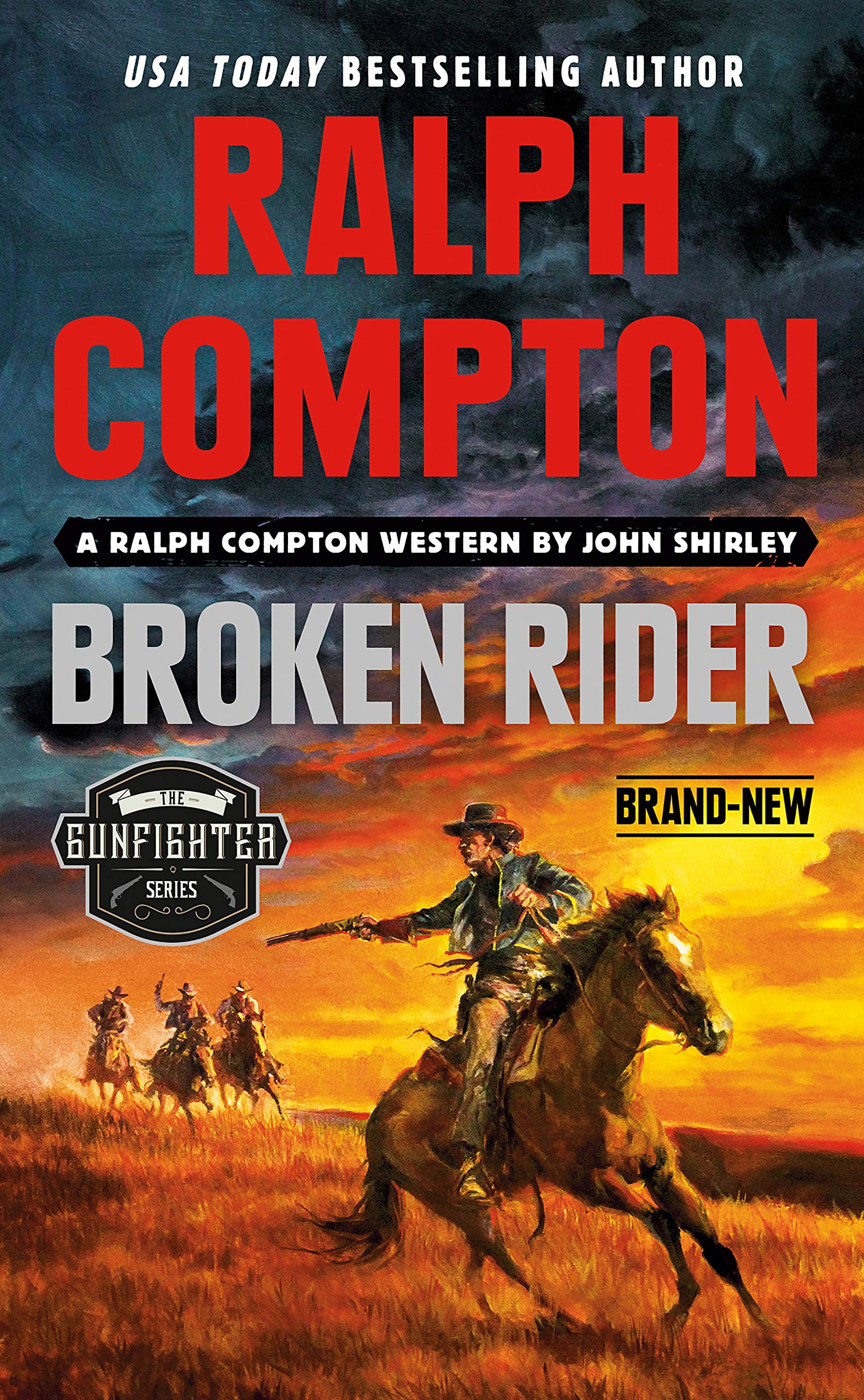 Ralph Compton Broken Rider book cover