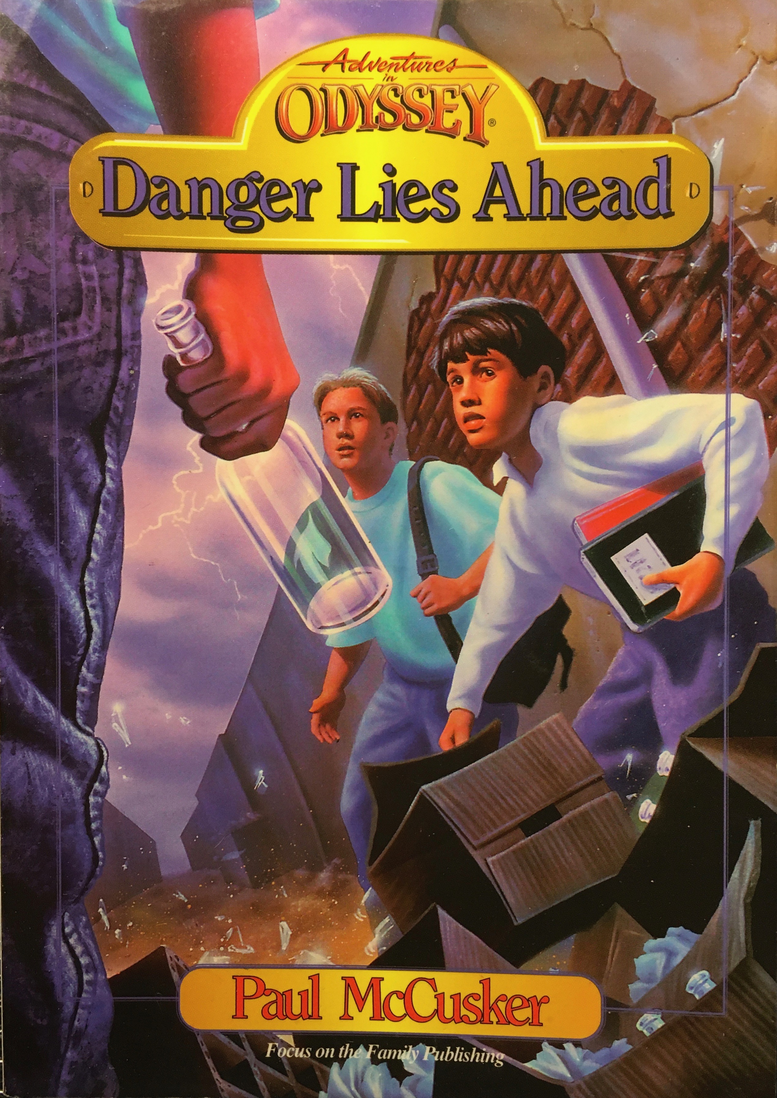 Danger Lies Ahead book cover