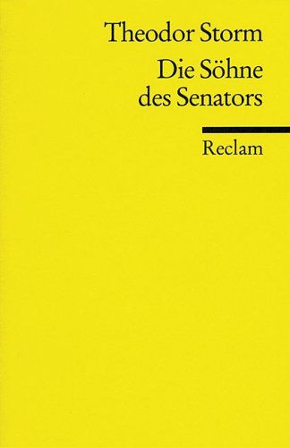 Die Söhne des Senators book cover