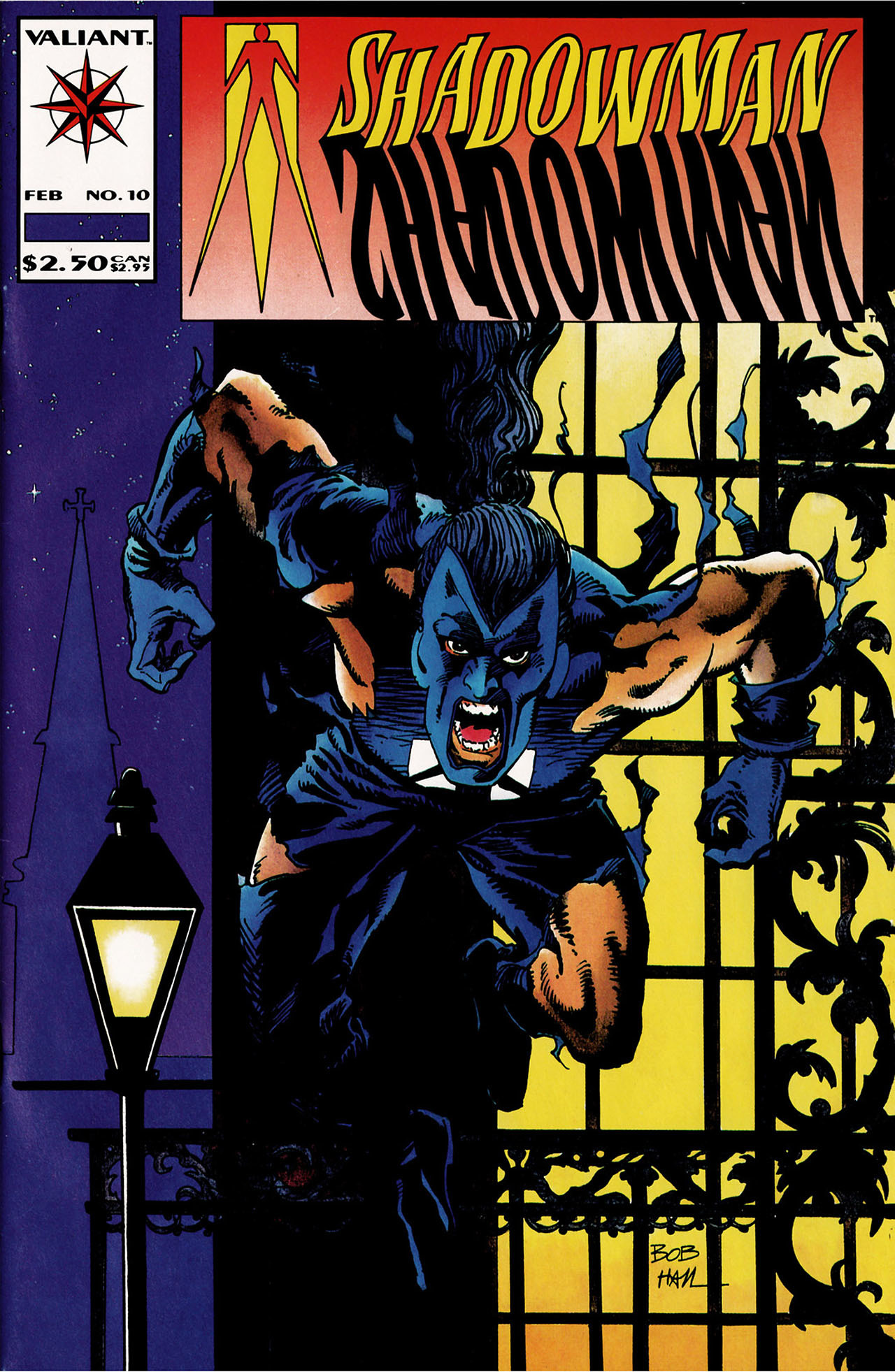 Shadowman (1992) book cover 3