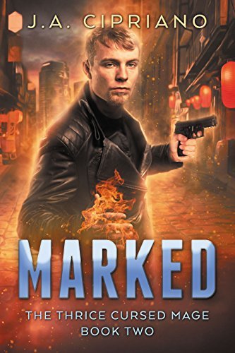 Marked book cover