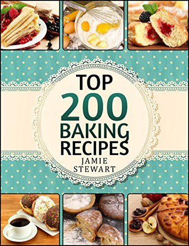 Top 200 Baking Recipes book cover