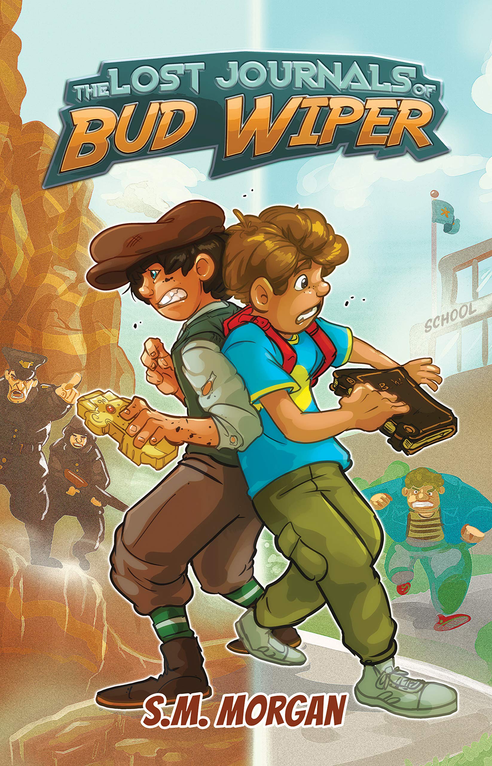 The Lost Journals of Bud Wiper - A Middle Grade Adventure Kids Will Love book cover