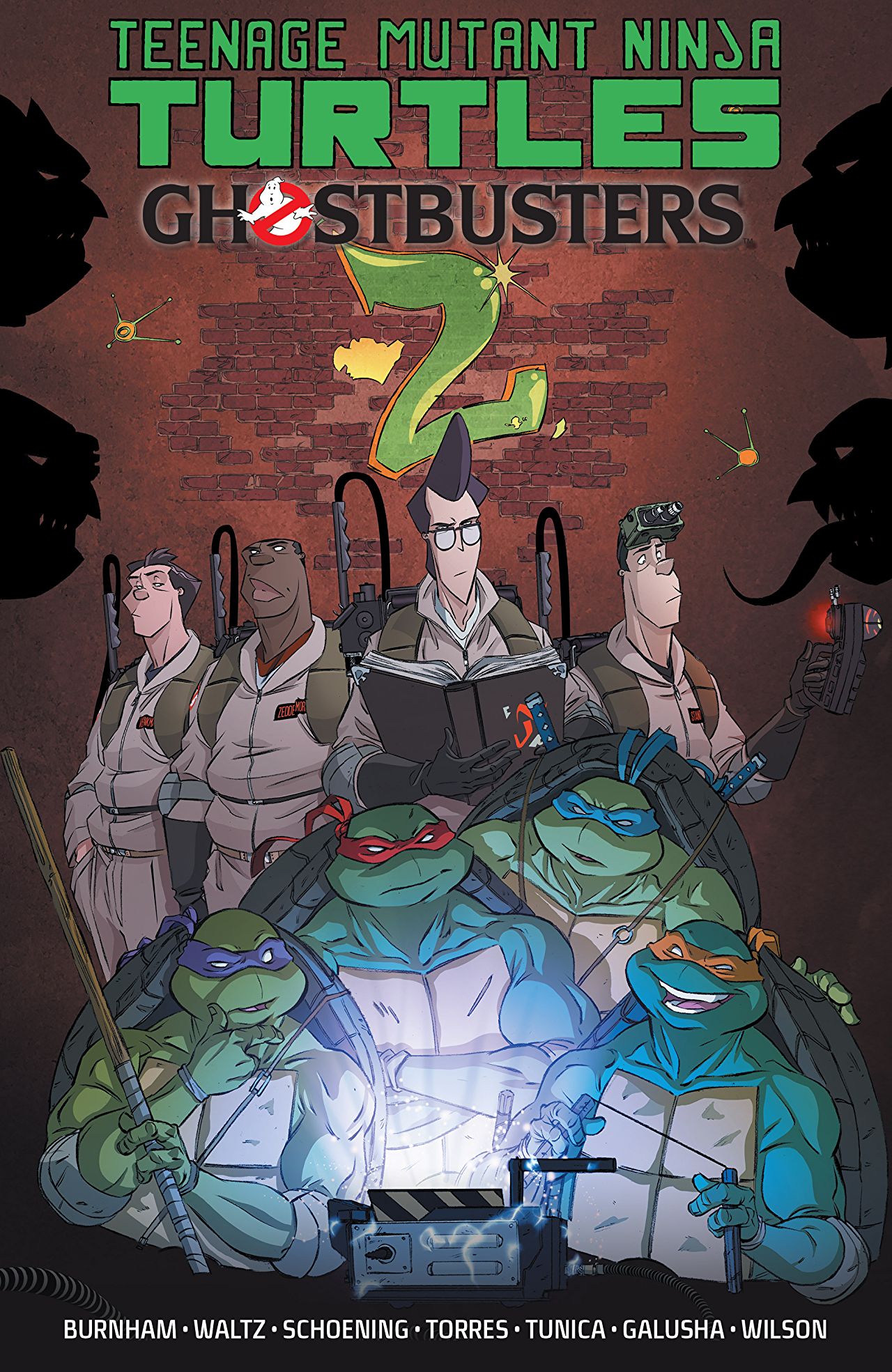 Teenage Mutant Ninja Turtles/Ghostbusters 2 book cover