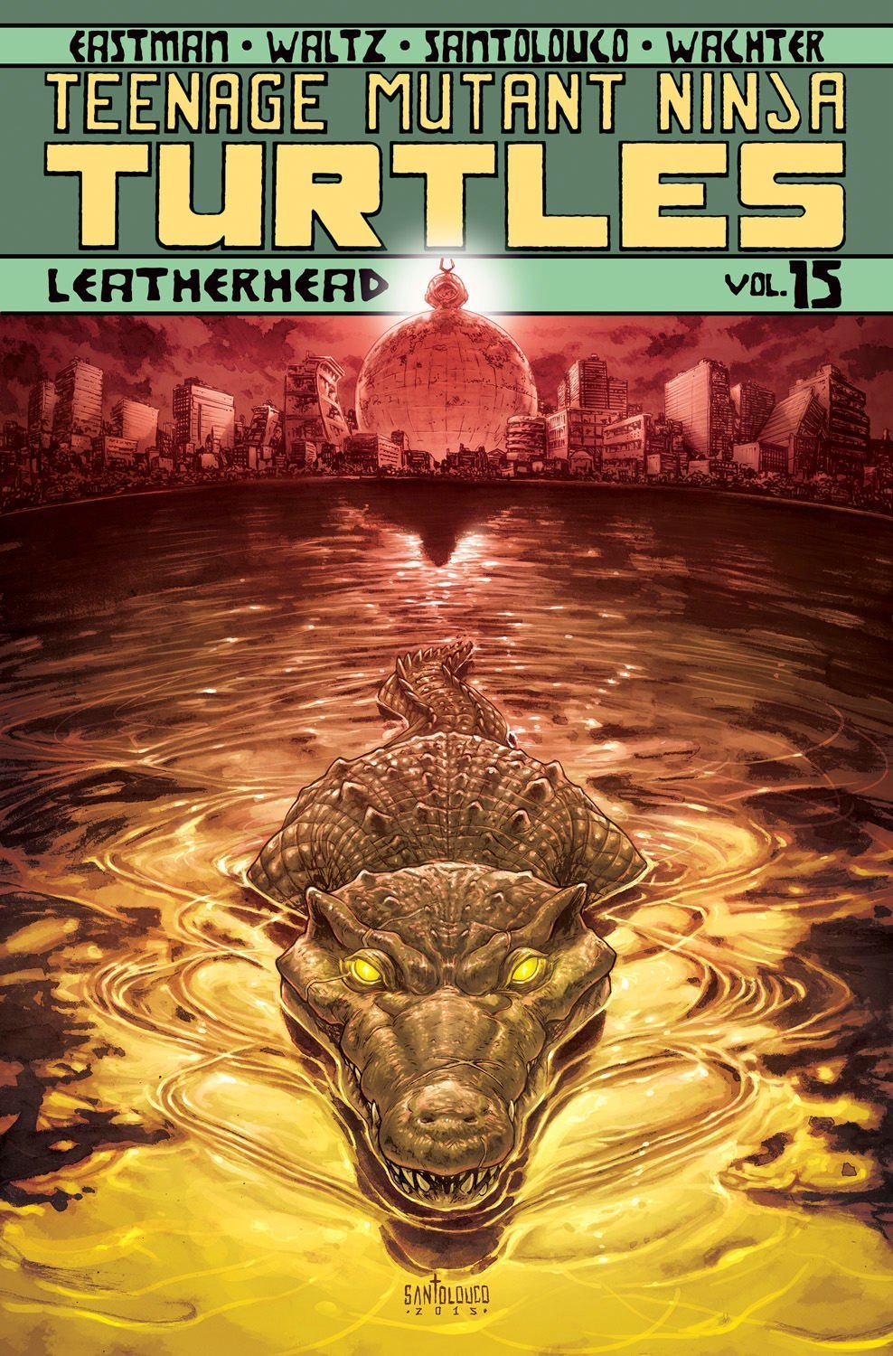 Teenage Mutant Ninja Turtles, Volume 15 book cover