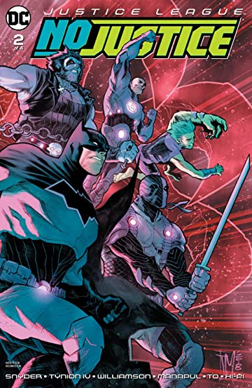 Justice League: No Justice book cover 2