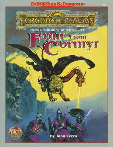 Four from Cormyr book cover