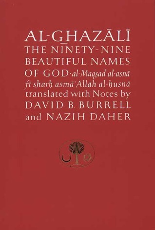 Al-Ghazali on the Ninety-nine Beautiful Names of God book cover