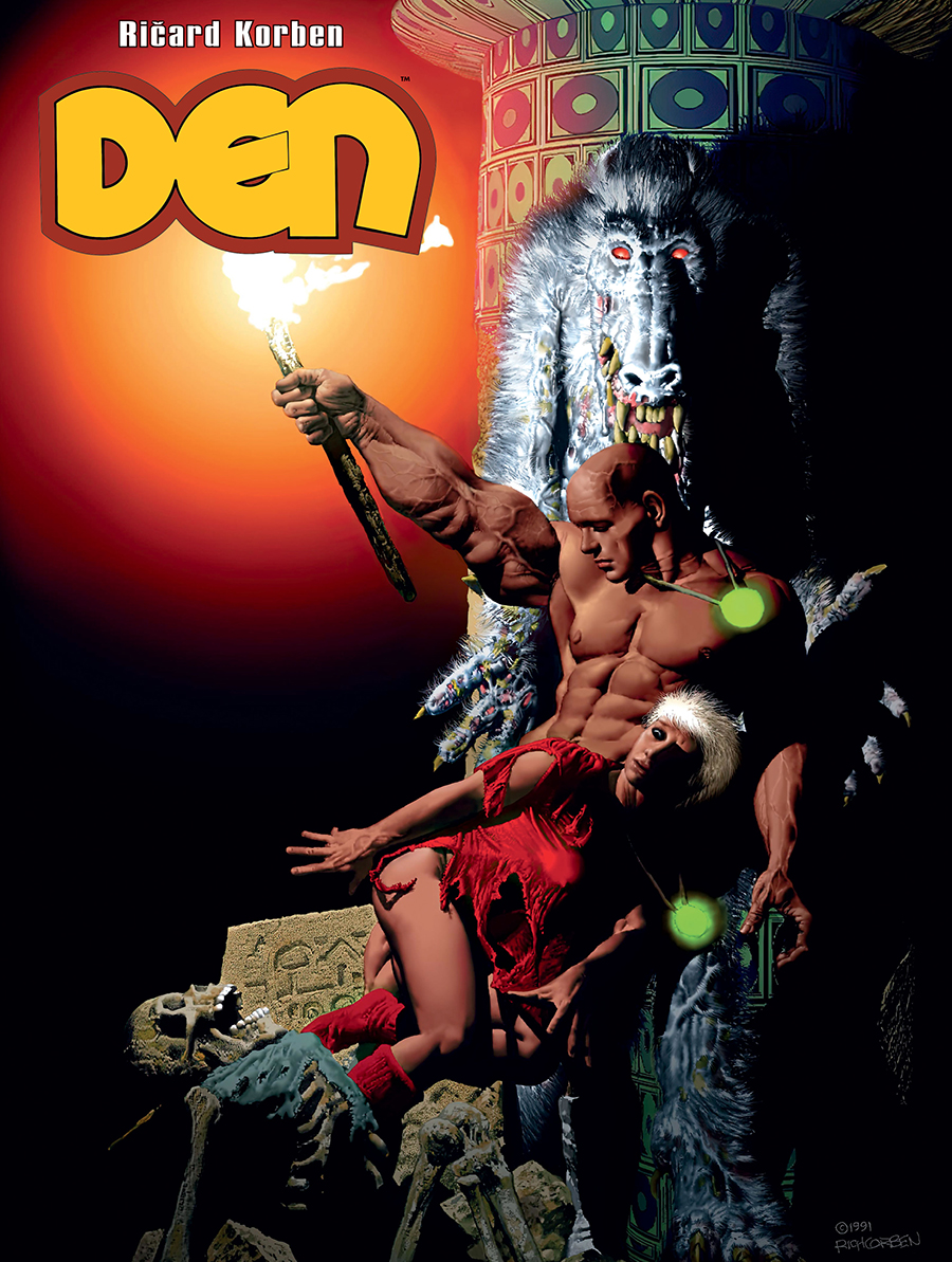 THE RICHARD CORBEN LIBRARY book cover 1