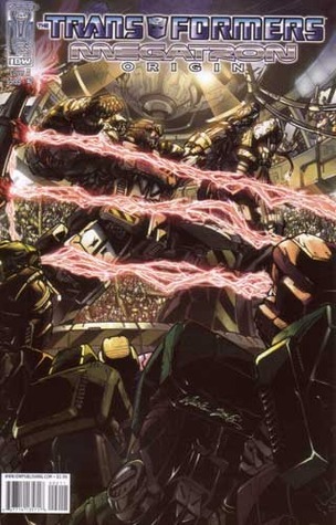 Megatron Origin book cover 1