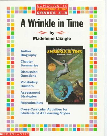 A Wrinkle in Time Literature Guide book cover