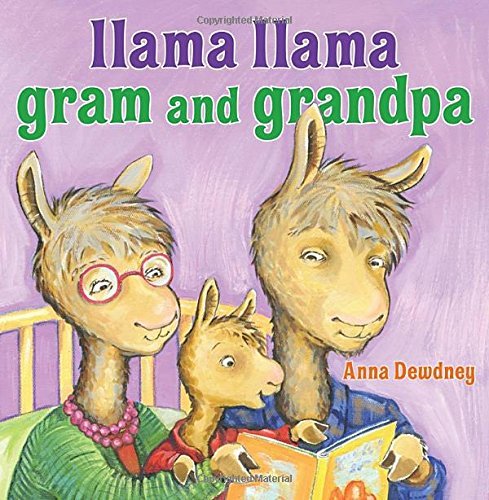 Llama Llama Gram and Grandpa book cover