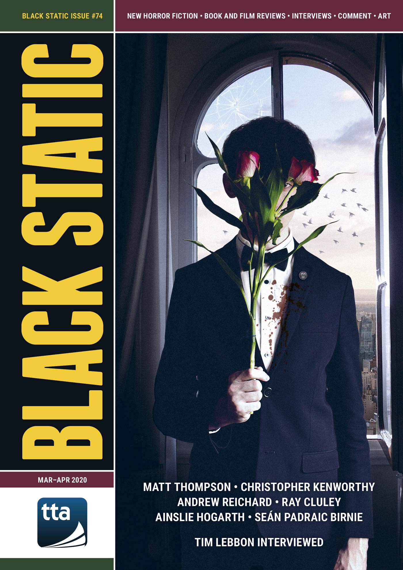 Black Static #74 (March-April 2020) book cover