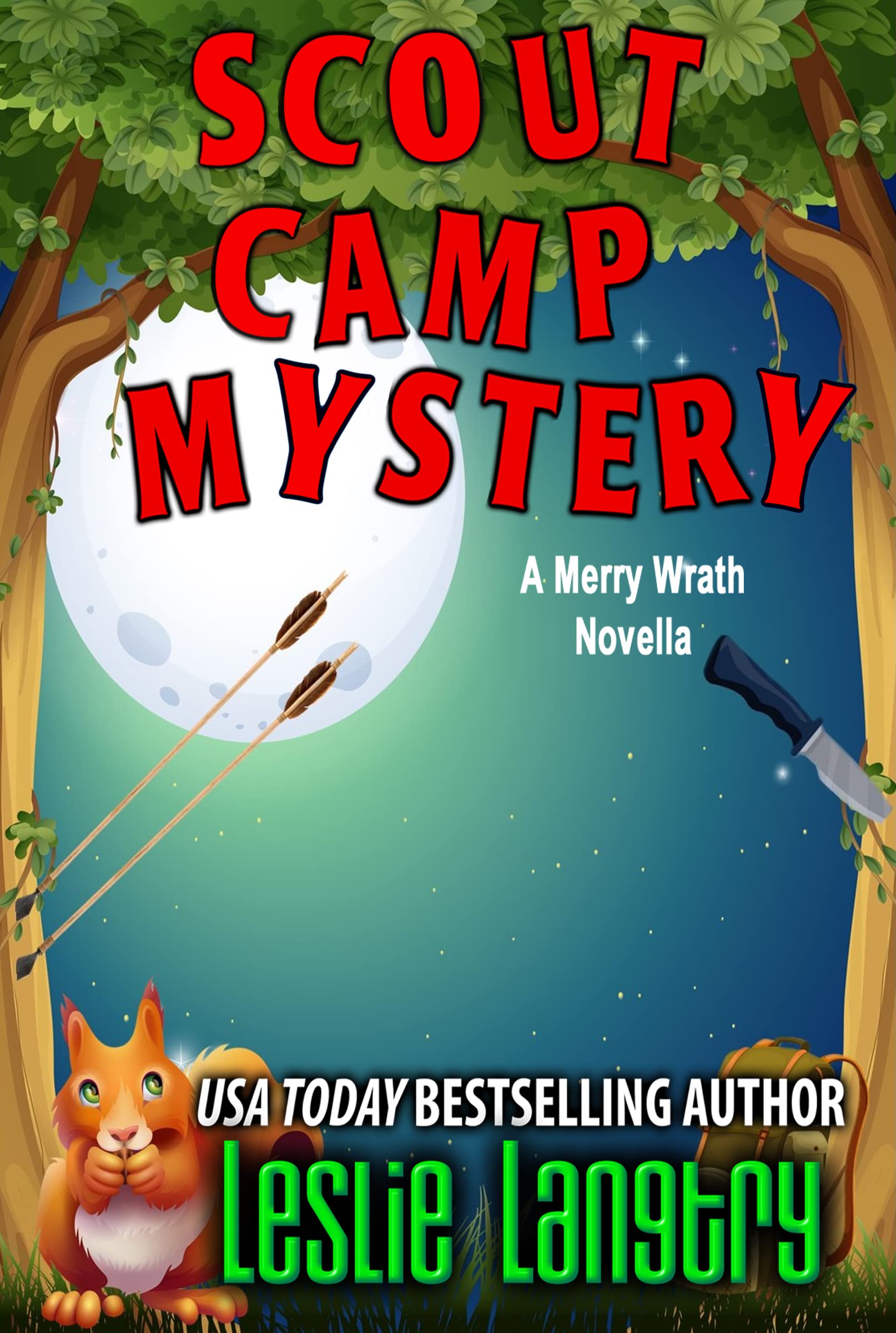 Scout Camp Mystery book cover