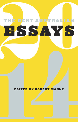 The Best Australian Essays 2014 book cover