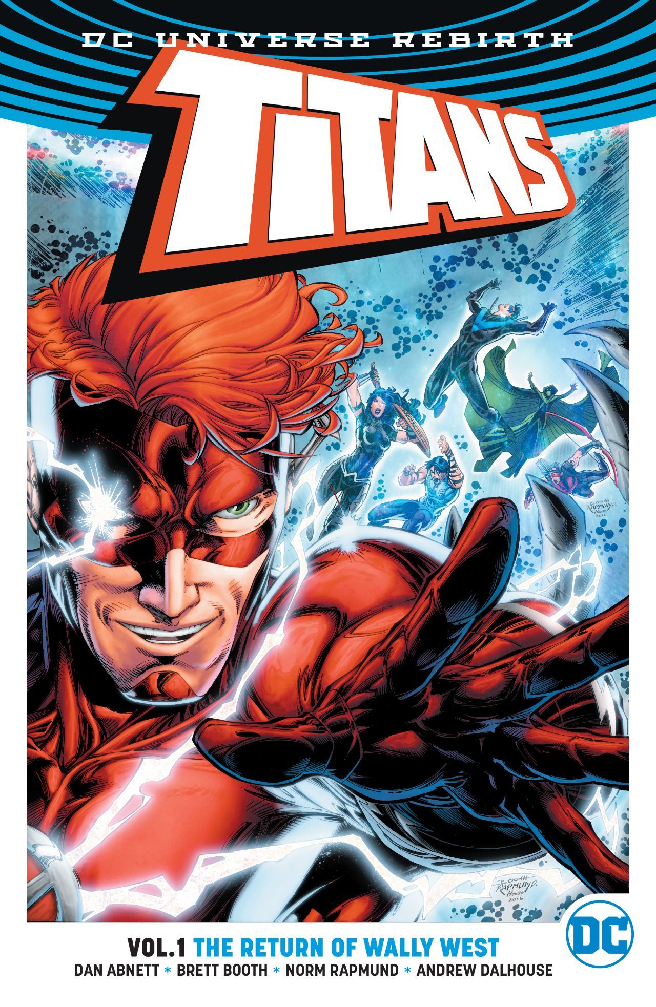 Titans (2016) book cover 2