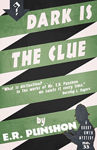 Dark is the Clue book cover