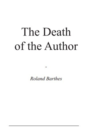 The Death of the Author book cover