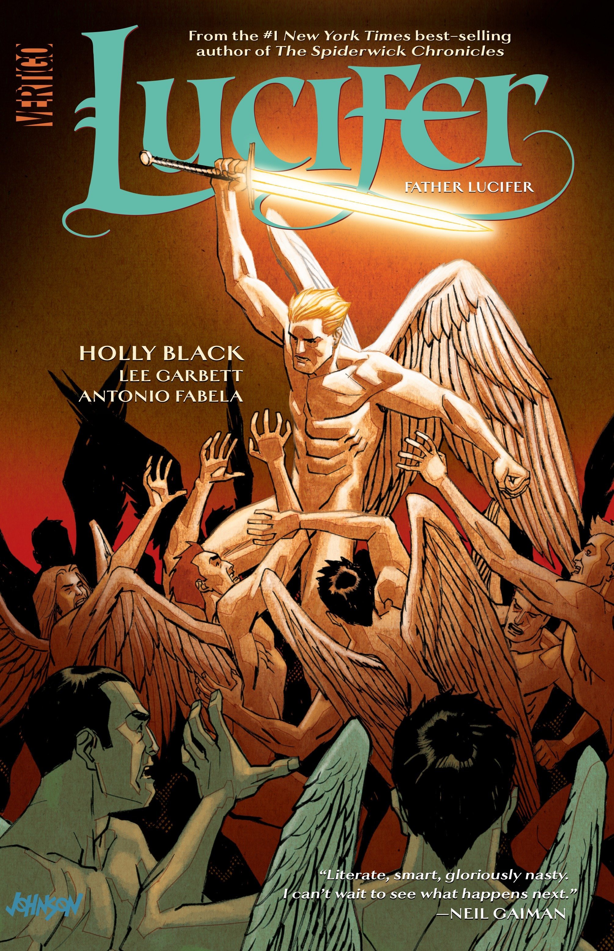 Lucifer (2015) book cover 2