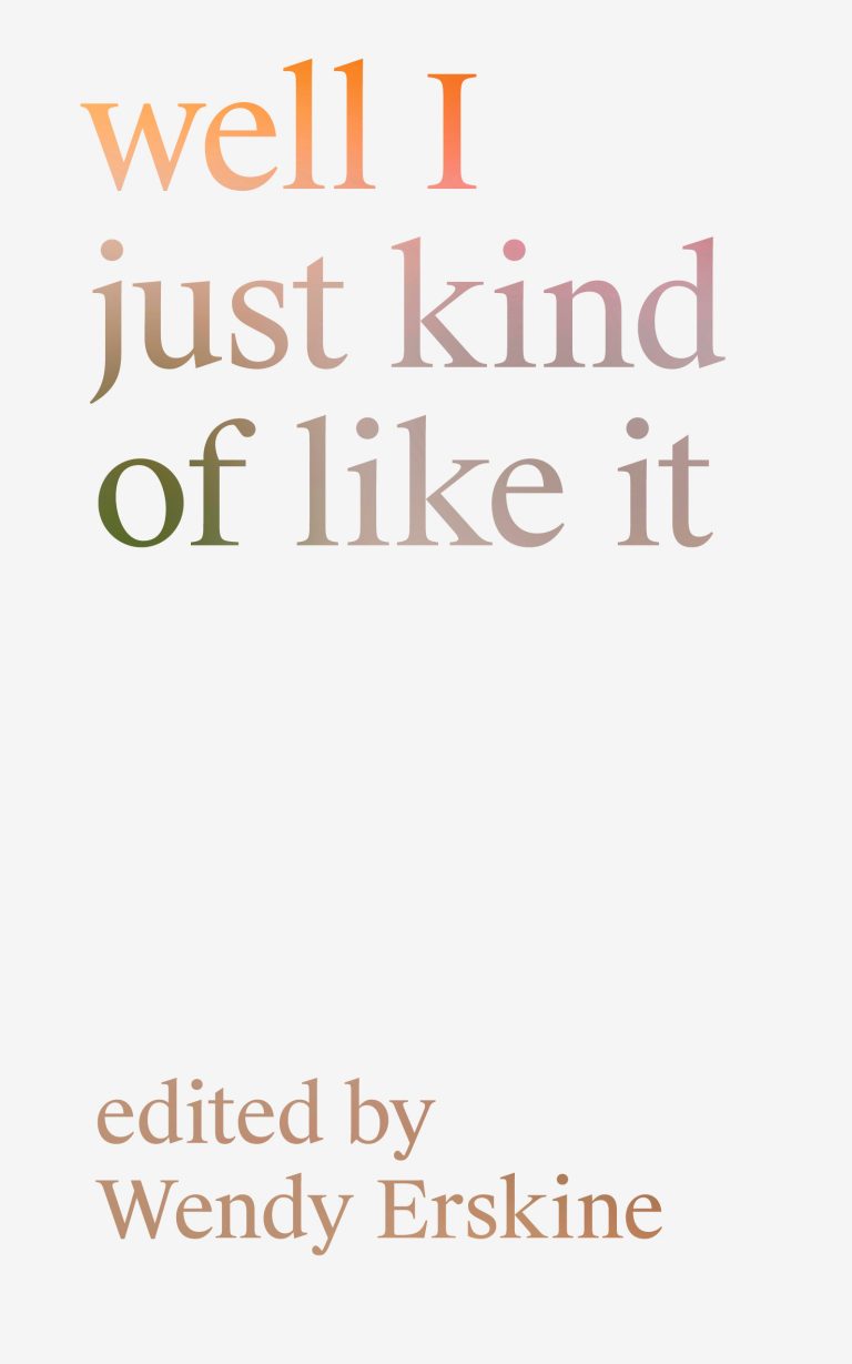 well I just kind of like it book cover