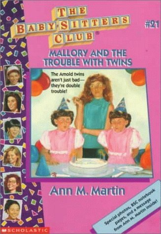 Mallory and the Trouble with Twins book cover