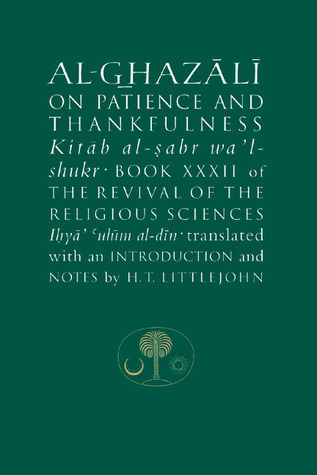 Al-Ghazali on Patience and Thankfulness book cover