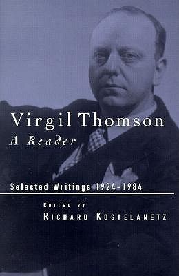 Virgil Thomson book cover