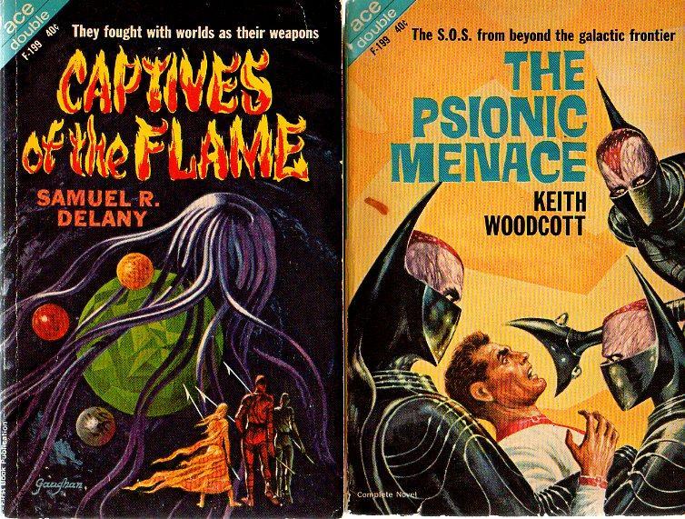 Captives Of The Flame with The Psionic Menace book cover
