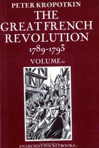The Great French Revolution 1789-1793 Volume 2 book cover