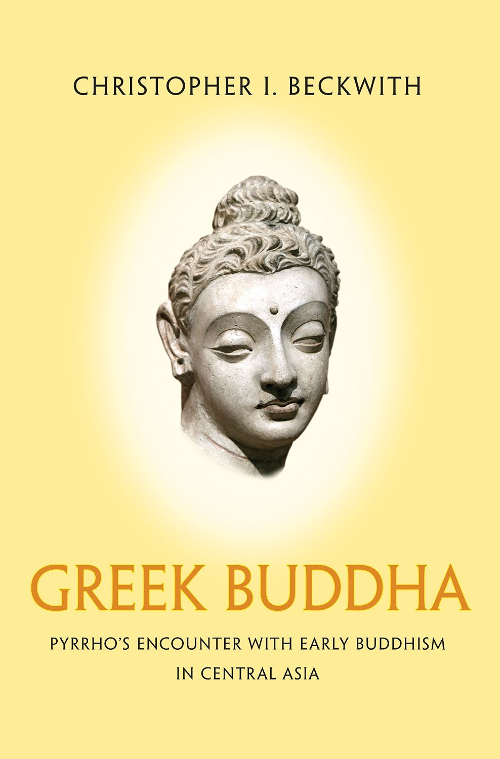 Greek Buddha book cover