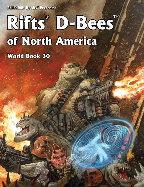 Rifts D-Bees of North America book cover