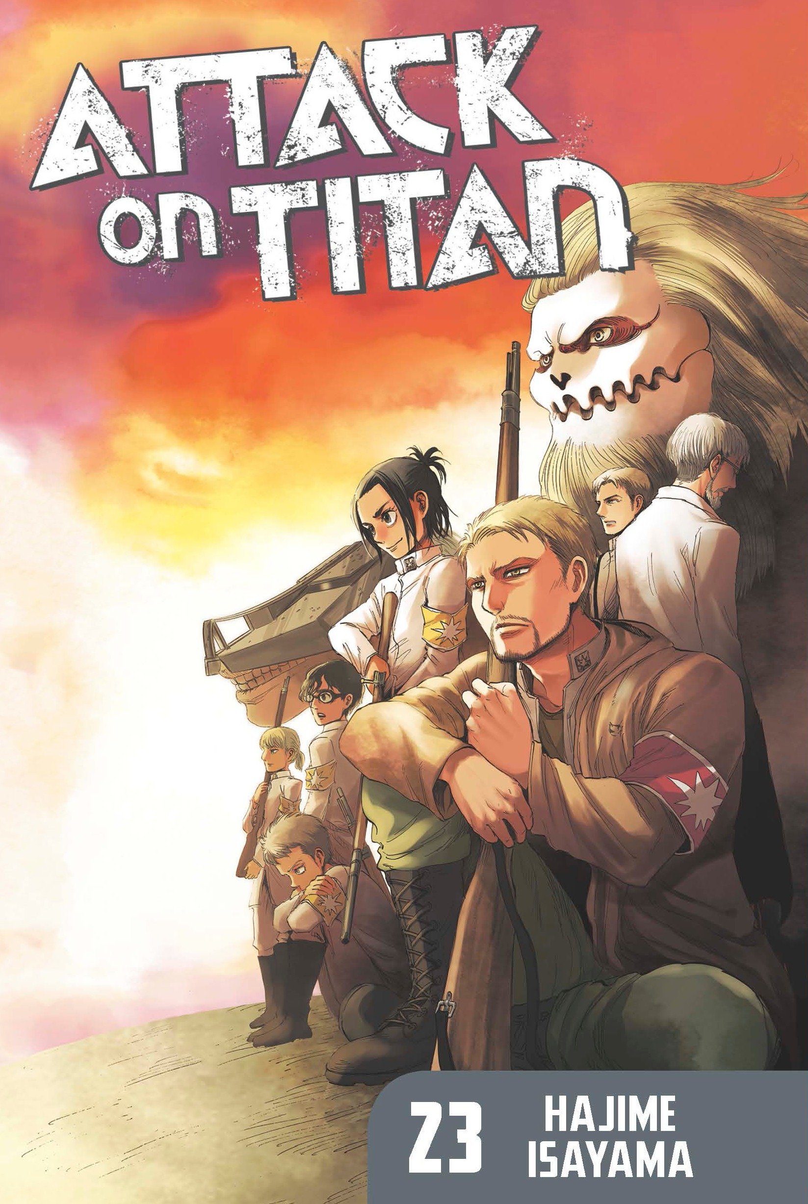 Attack on Titan, Vol. 23 book cover