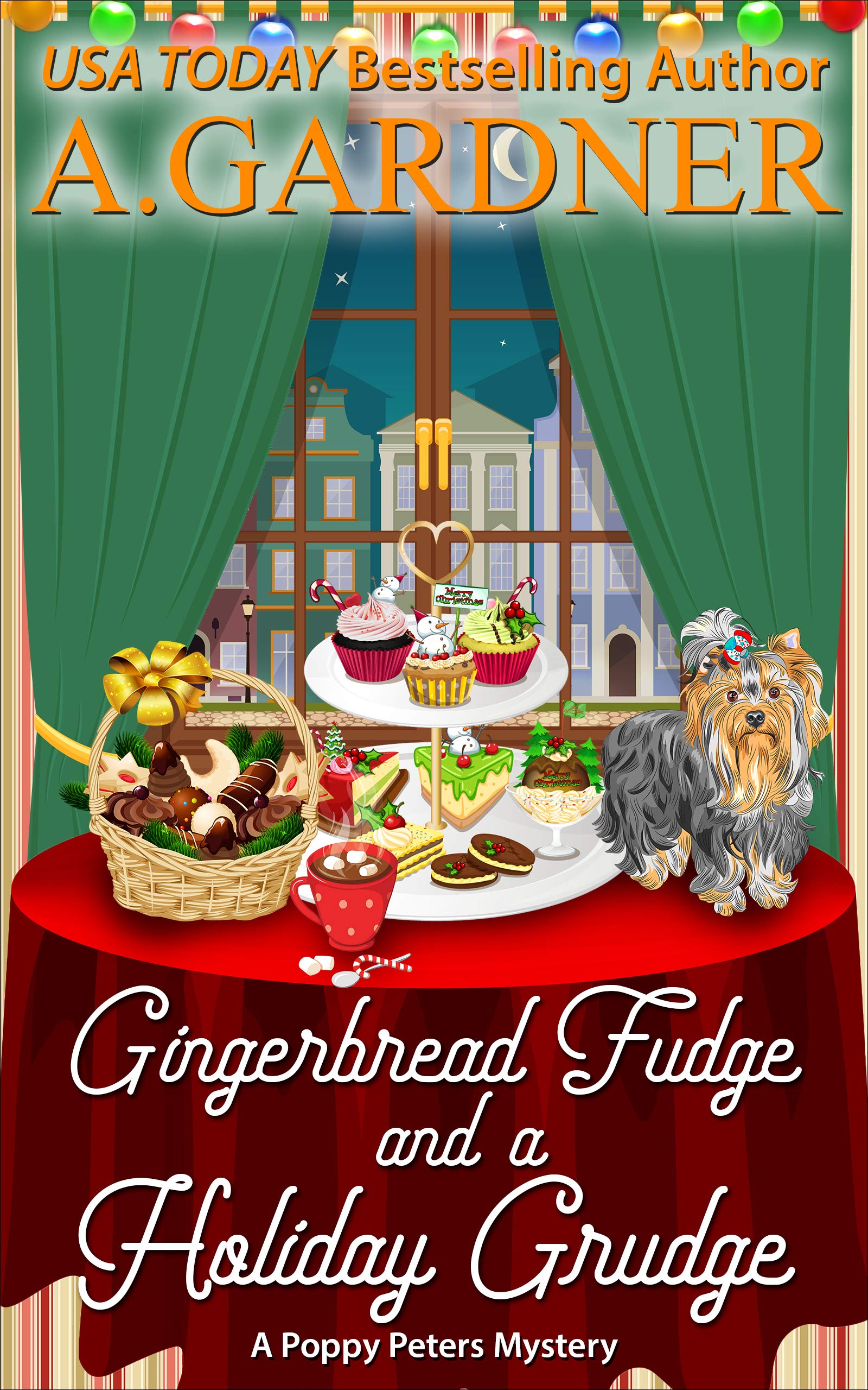 Gingerbread Fudge and a Holiday Grudge book cover