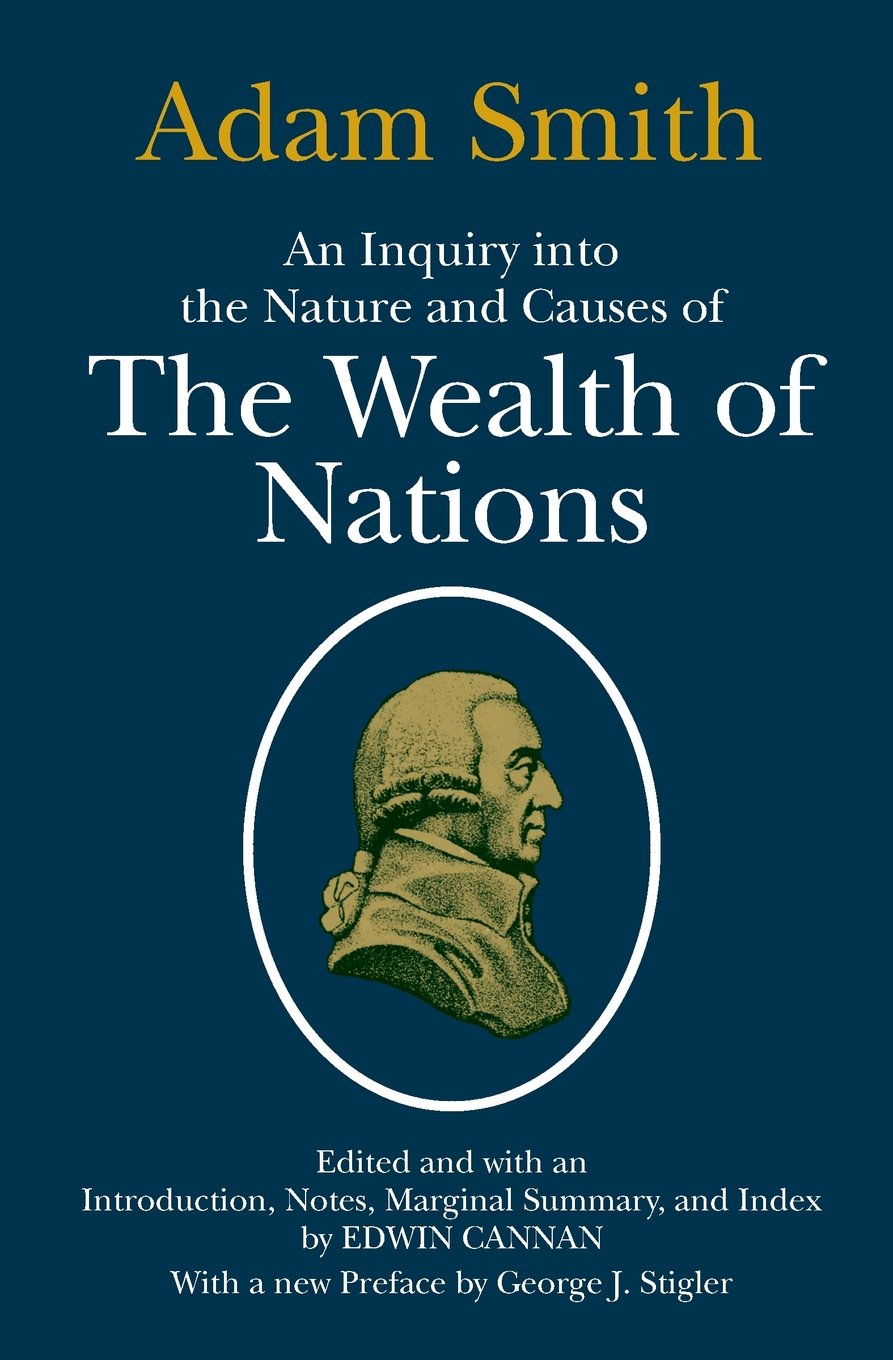 The Wealth of Nations book cover