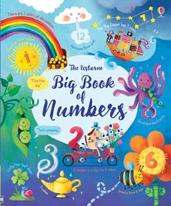 The Usborne Big Book of Numbers book cover