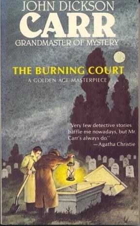 The Burning Court book cover