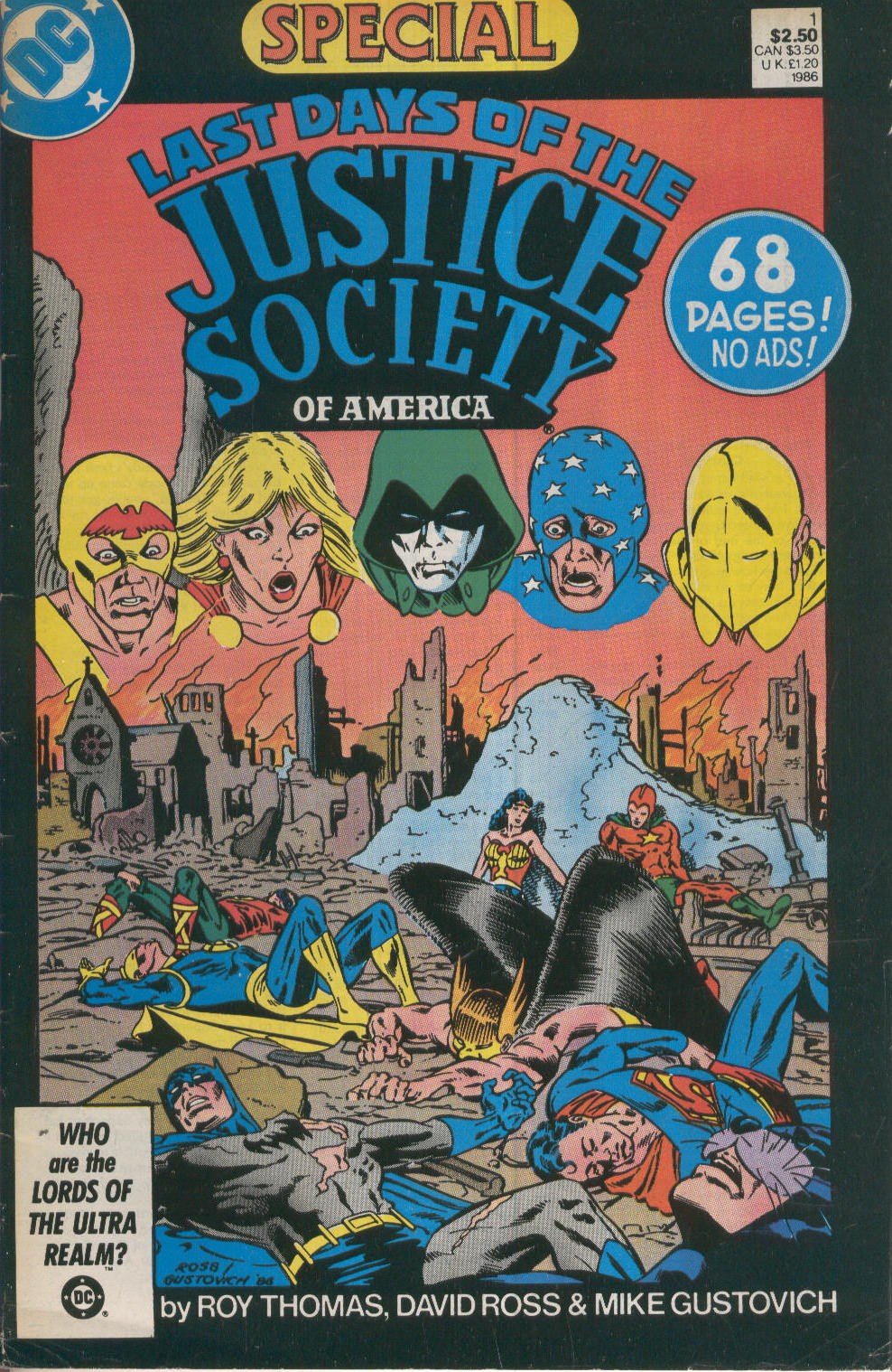 Last Days Of The Justice Society Of America book cover