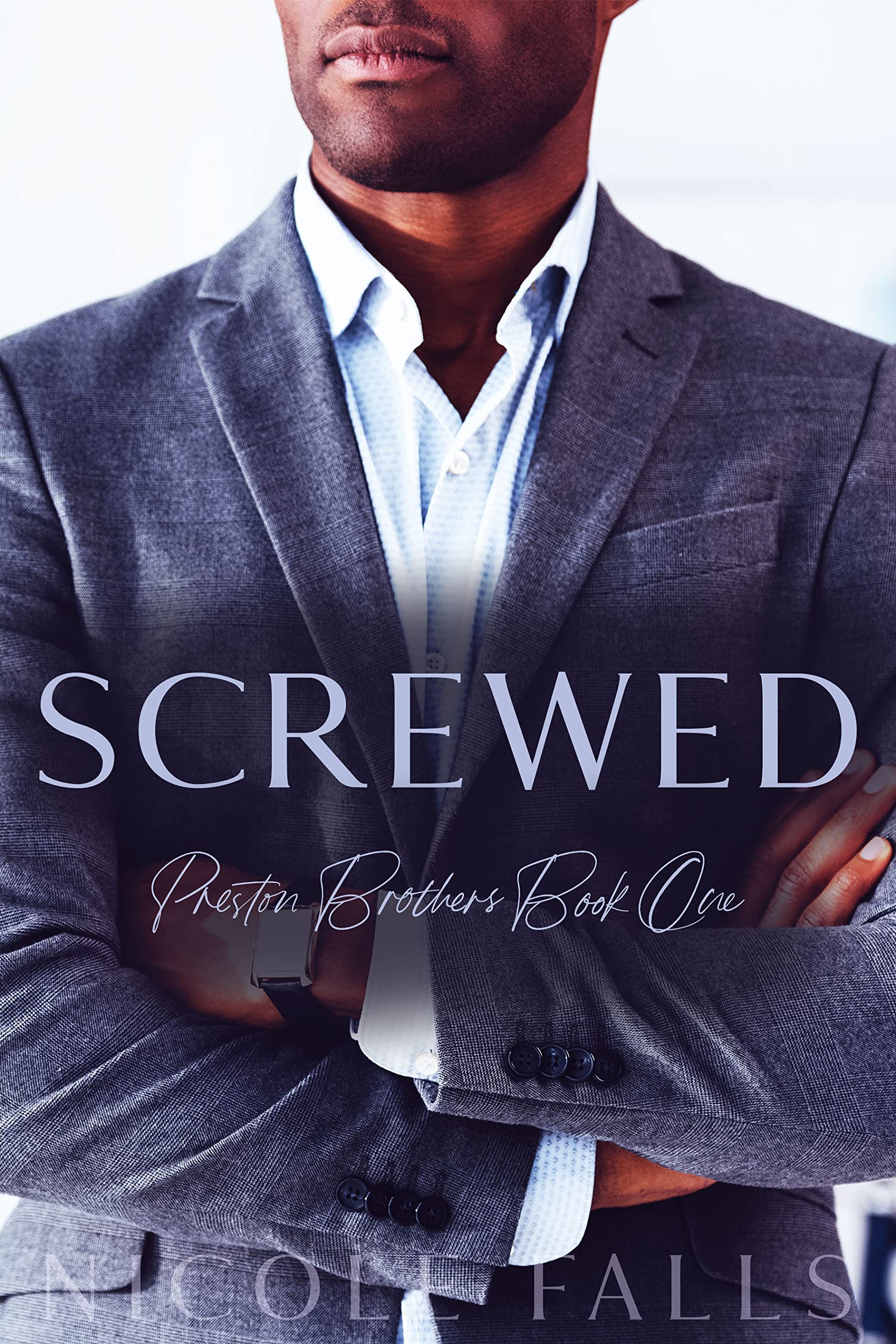 Screwed book cover