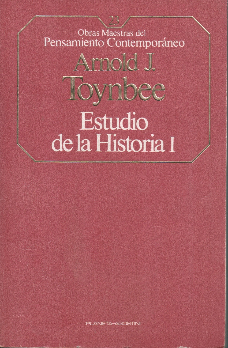 Estudio de la Historia I book cover