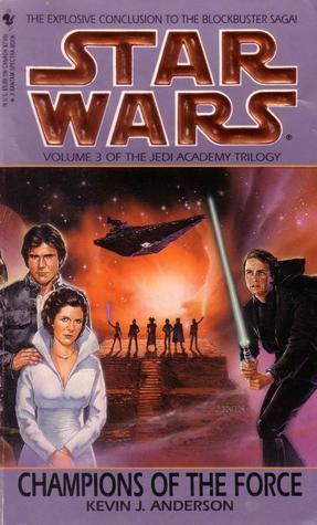 Star Wars: The Jedi Academy Trilogy book cover 3