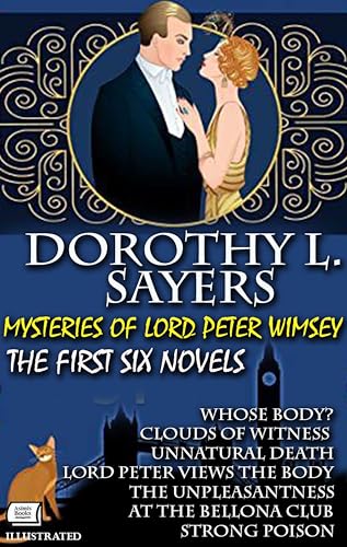 Mysteries of Lord Peter Wimsey. The First Six Novels, Illustrated book cover