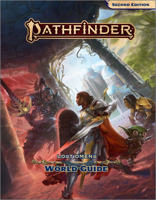 Lost Omens World Guide book cover