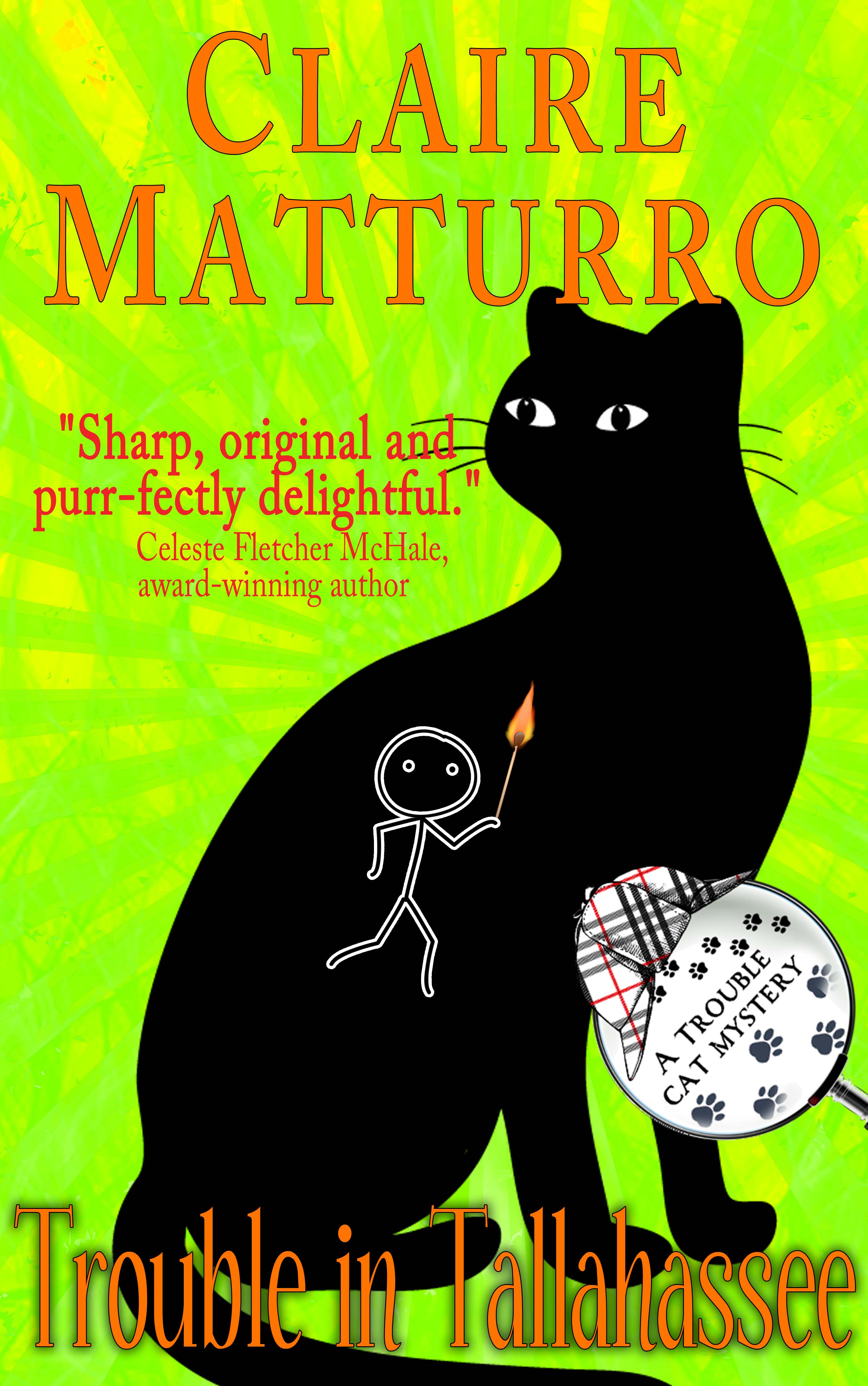 Trouble Cat Mysteries book cover 3
