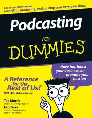 Podcasting For Dummies book cover