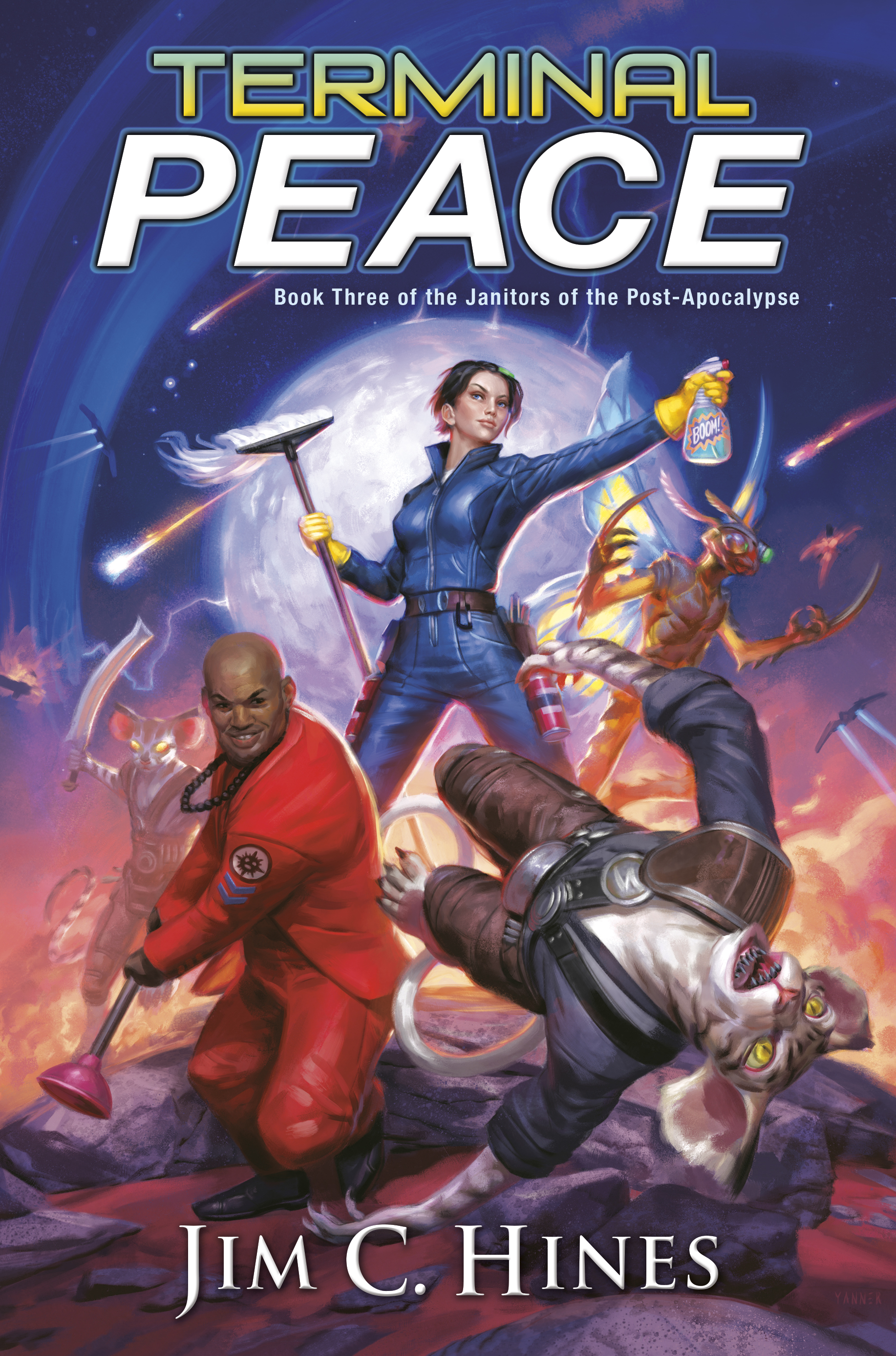 Janitors of the Post-Apocalypse book cover 3