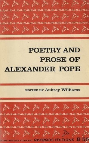 Poetry and Prose of Alexander Pope book cover